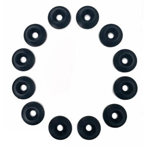 Delrin Plastic #10 Countersunk Washer Set