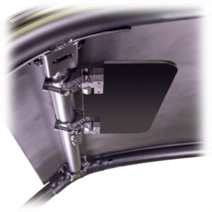 DRT Motorsports Universal Billet Sun Visor Kit (No Clamps)