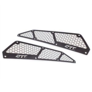 DRT Motorsports Kawasaki Teryx KRX/4 1000 Air Intake Vent Cover Set (Black/Raw)