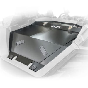 DRT Motorsports Polaris Pro R 2022+ Aluminum Trunk Enclosure - Black