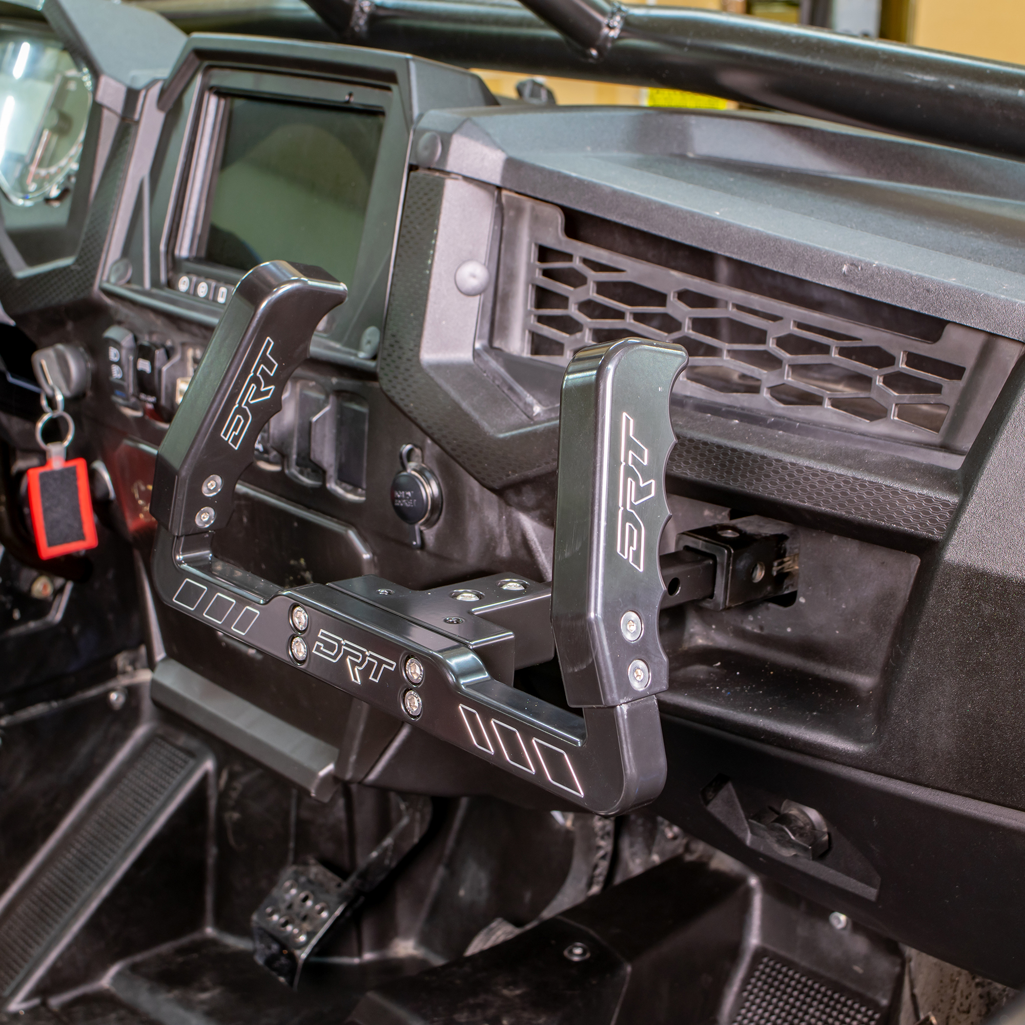 DRT Polaris RZR XP 1000 / XP Turbo / Turbo S Billet Aluminum Passenger Grab Handle - Image 4